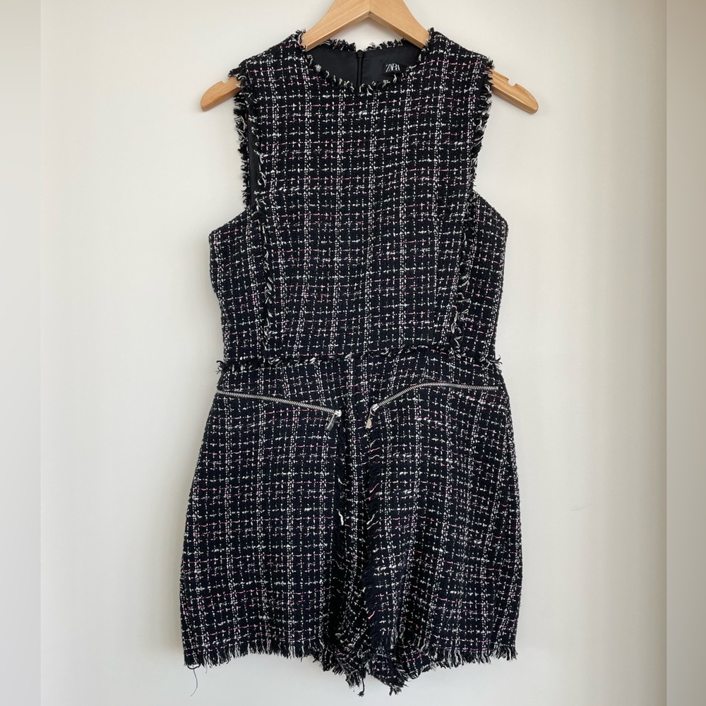 Zara Tweed Romper